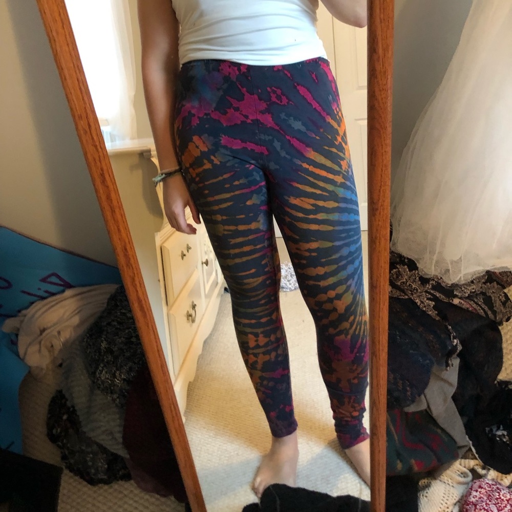 Tie dye leggings